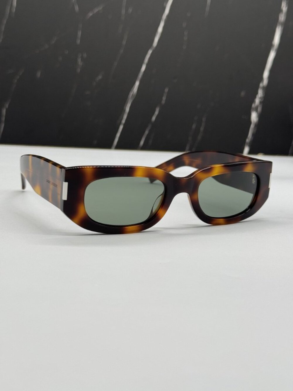NEW SAINT LAURENT SL697 002 SUNGLASSES HAVANA UNISEX EYEWEAR - Picture 5 of 10